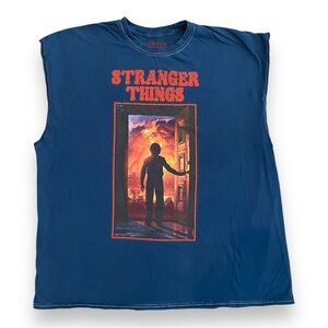 Stranger Things sleeveless T-shirt size extra large